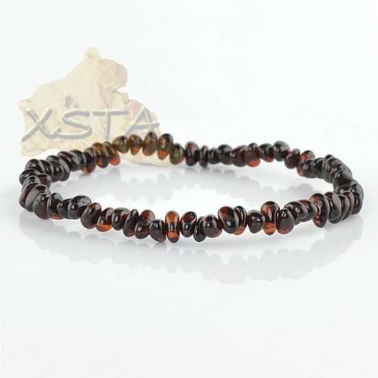 Small amber beads bracelet